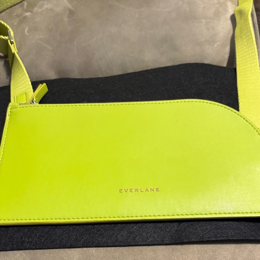 Everlane Neon Lime Crossbody Bag